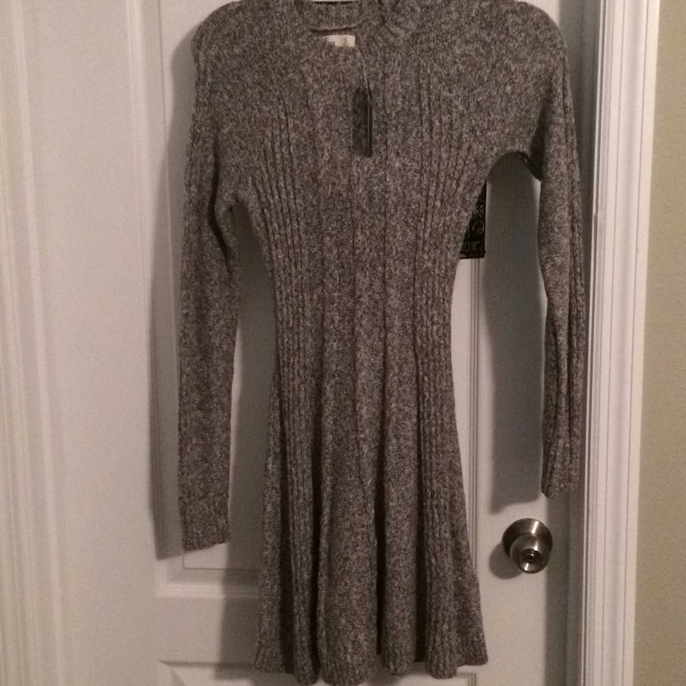 Grey Sweater Dress